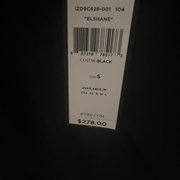 BCBG black sheer romper - Picture 6 of 6